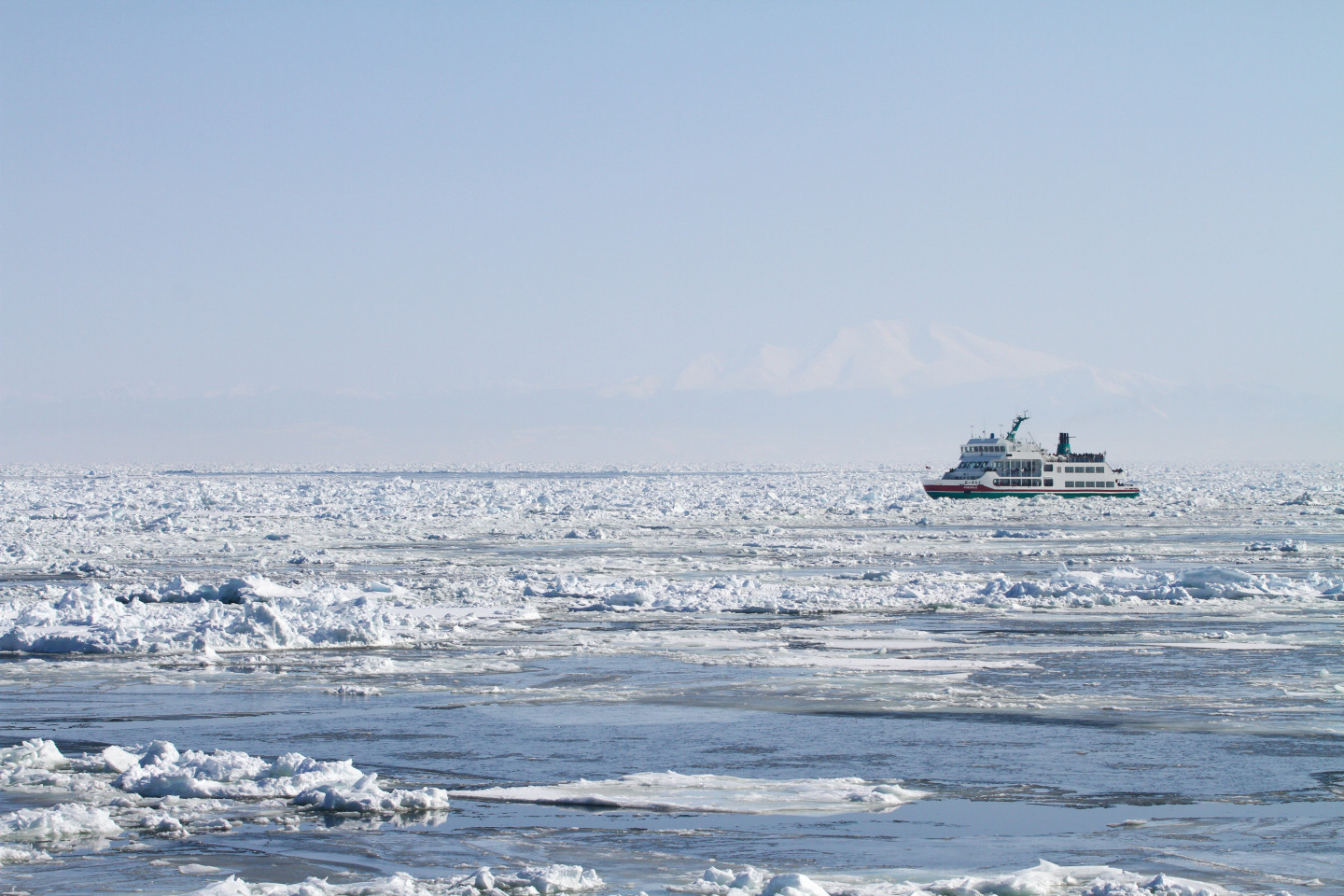 如何观赏流冰? 乘坐流冰观光船在流冰上漫步，体验冰海的魅力